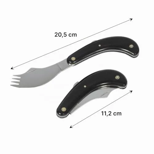 Identités Self Confort couteau-fourchette pliant bois