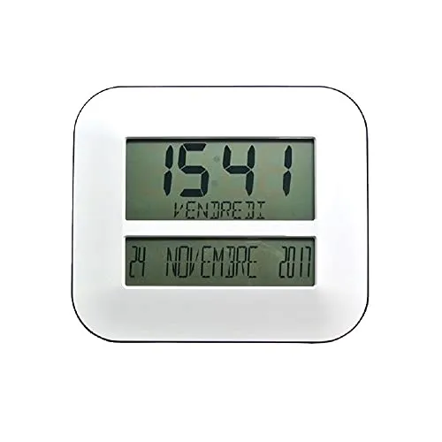 Identités Timeo horloge calendrier radio-pilotée