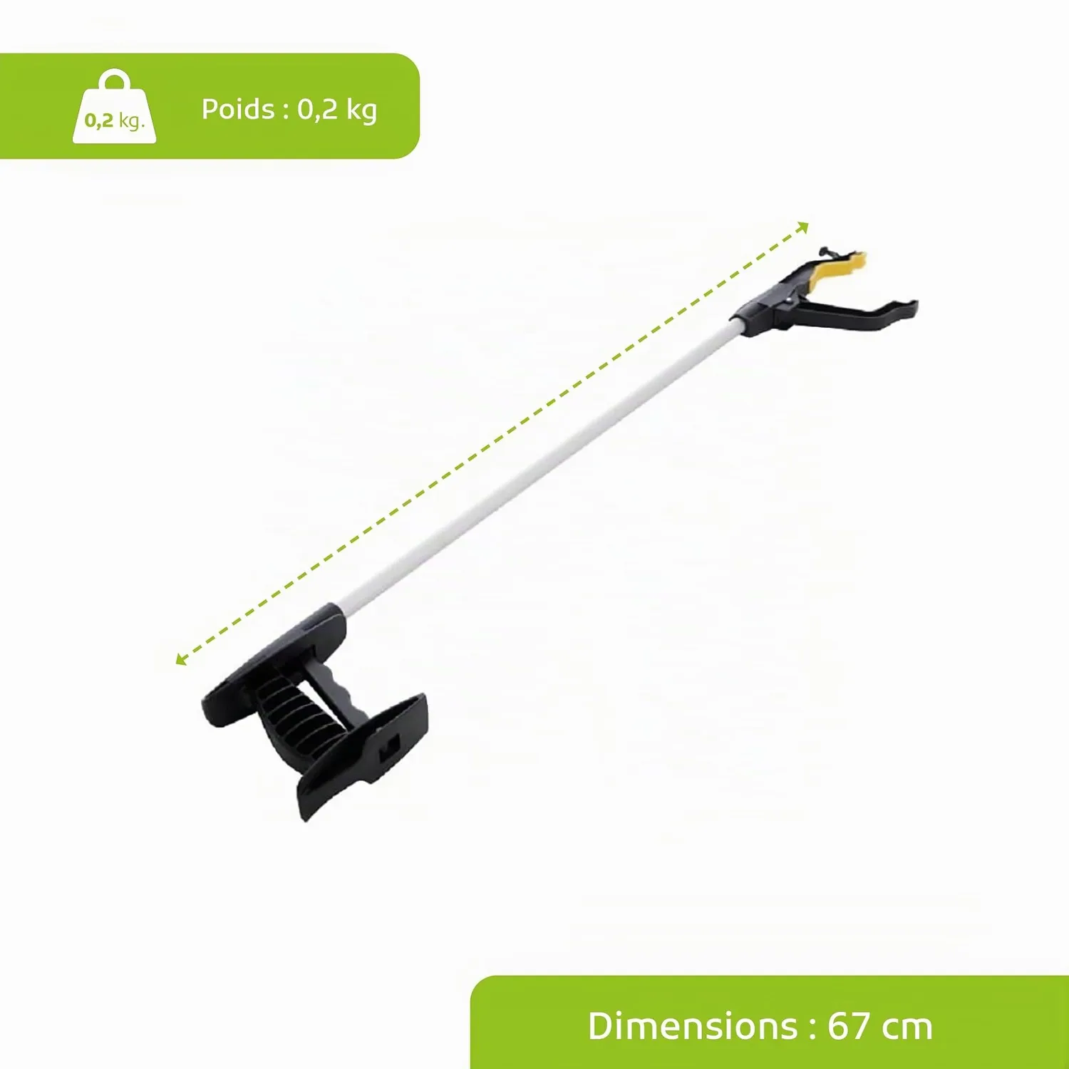 Identités Ergo Reacher Pince de Préhension 67 cm magnétique