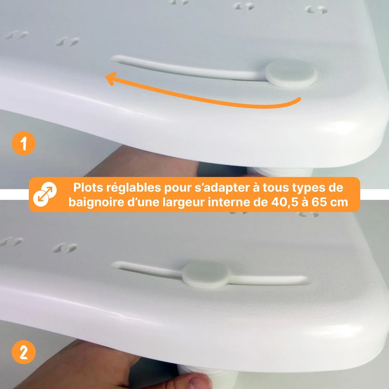 Identités Java planche de bain 70 cm 100 kg