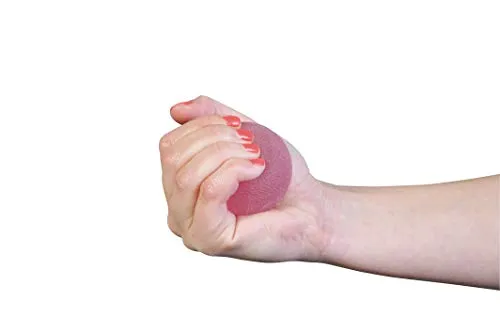 Identités Ballcizer balle de rééducation main rose souple