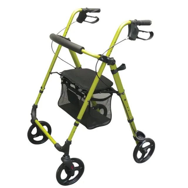 Identités Neo Fashion rollator bleu électrique assise 136 kg