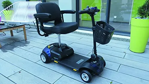 Identités Traveler scooter électrique bleu démontable 125 kg