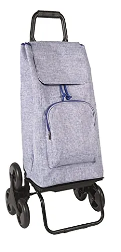 Identités chariot courses 6 roues monte-escaliers 40 kg
