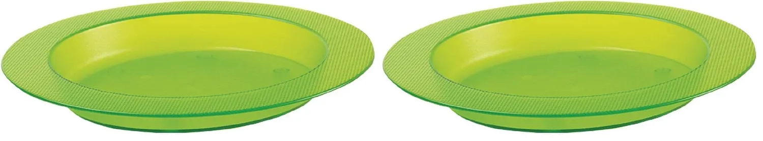 Identités assiette à rebord ergonomique blanche 24,5 cm