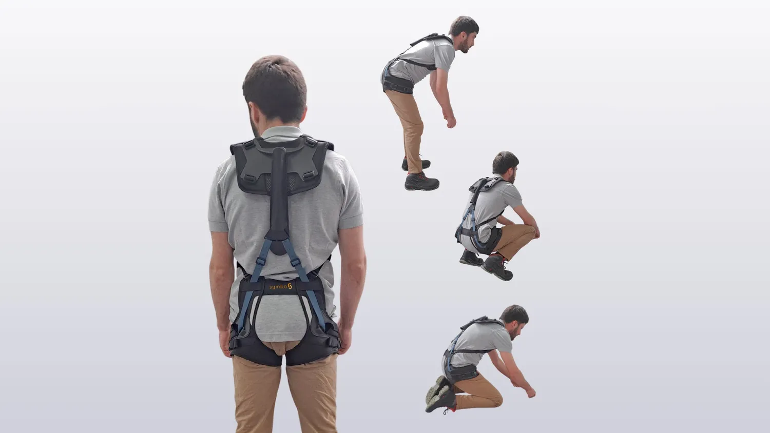 Exosafe Le Symbo exosquelette dos -15% charge