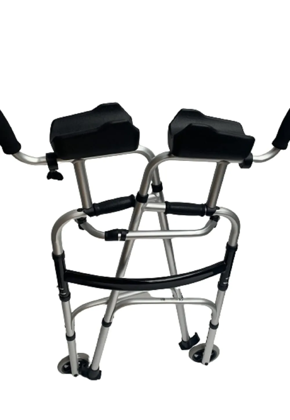 Identités Déambulateur Appuis Brachiaux 2 Roues Alu 125 kg