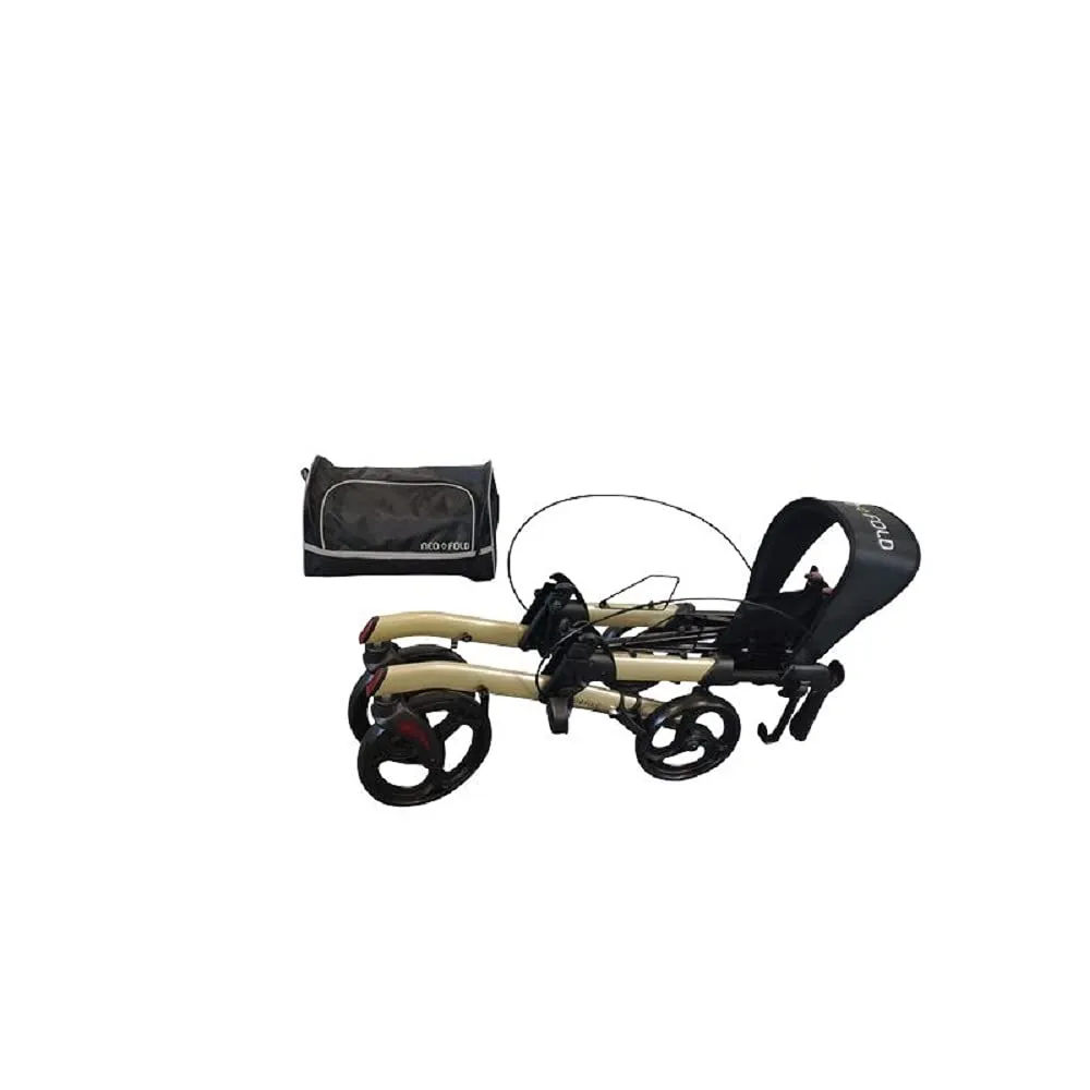 Identités Neo Fold Evolution rollator champagne pliable