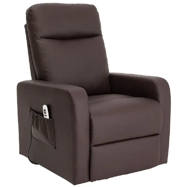 Identités Mint fauteuil releveur 2 moteurs simili chocolat