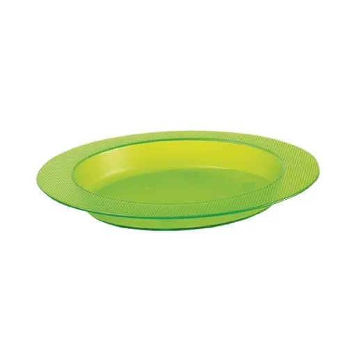 Identités assiette à rebord ergonomique blanche 24,5 cm