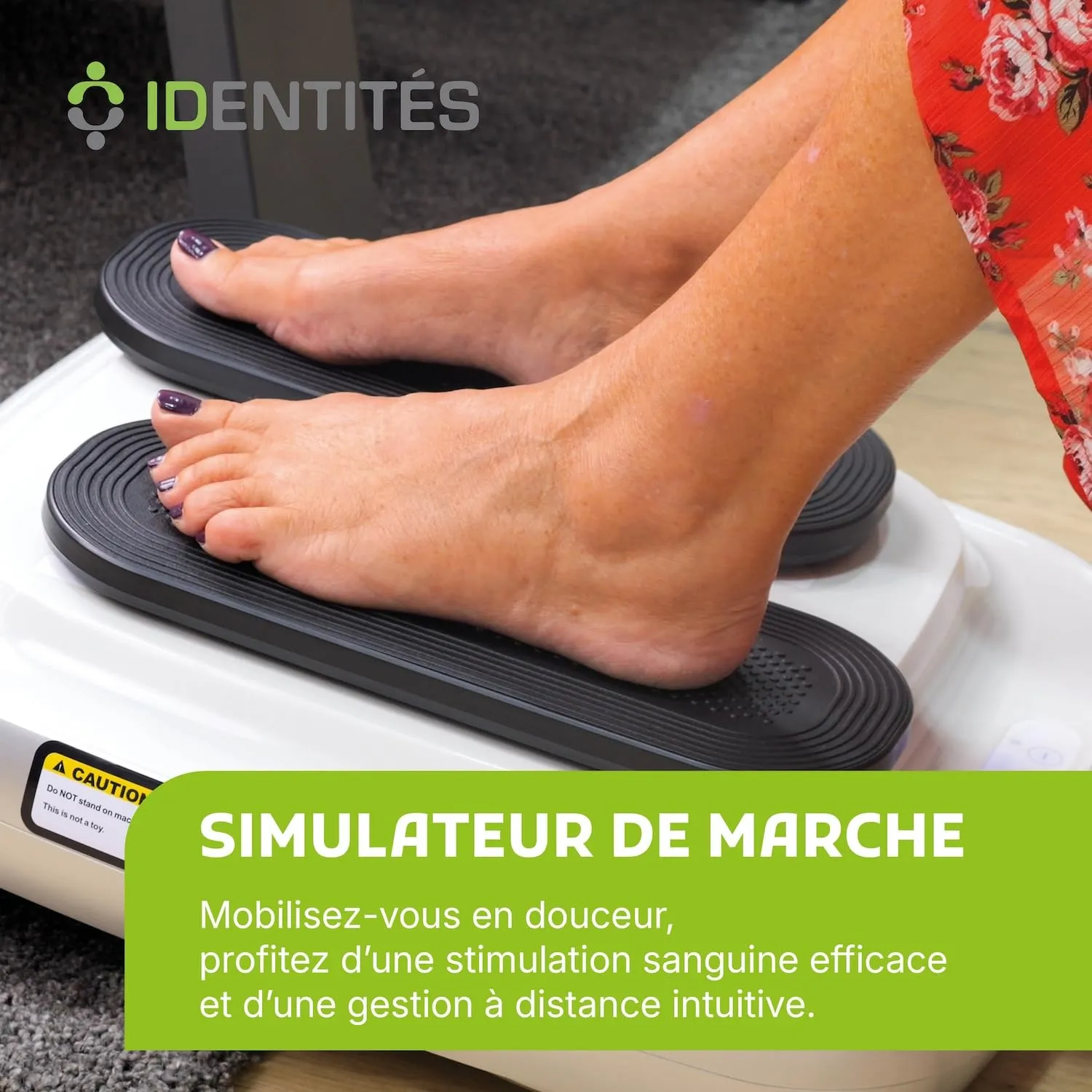 Identités simulateur de marche exerciseur jambes électrique