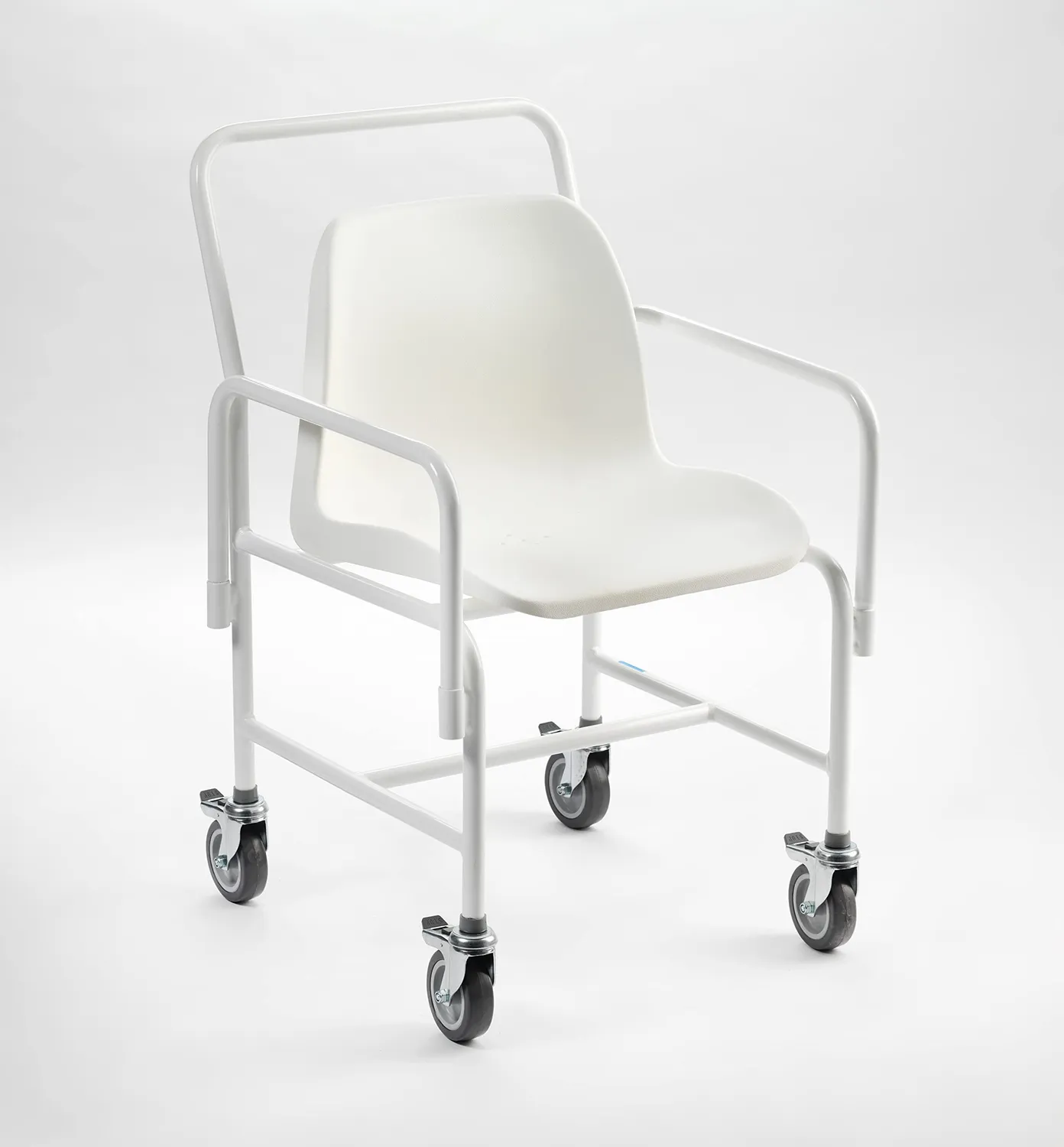 Identités chaise de douche à roulettes accoudoirs 165 kg