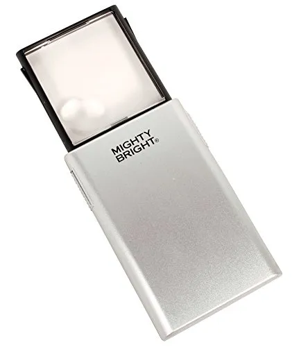 Identités Loupe Éclairante loupe poche à glissière x6
