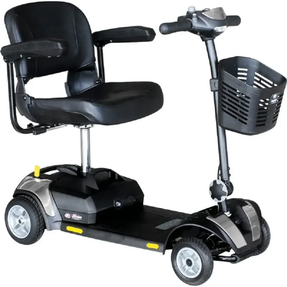 Identités Traveler scooter mobilité gris démontable