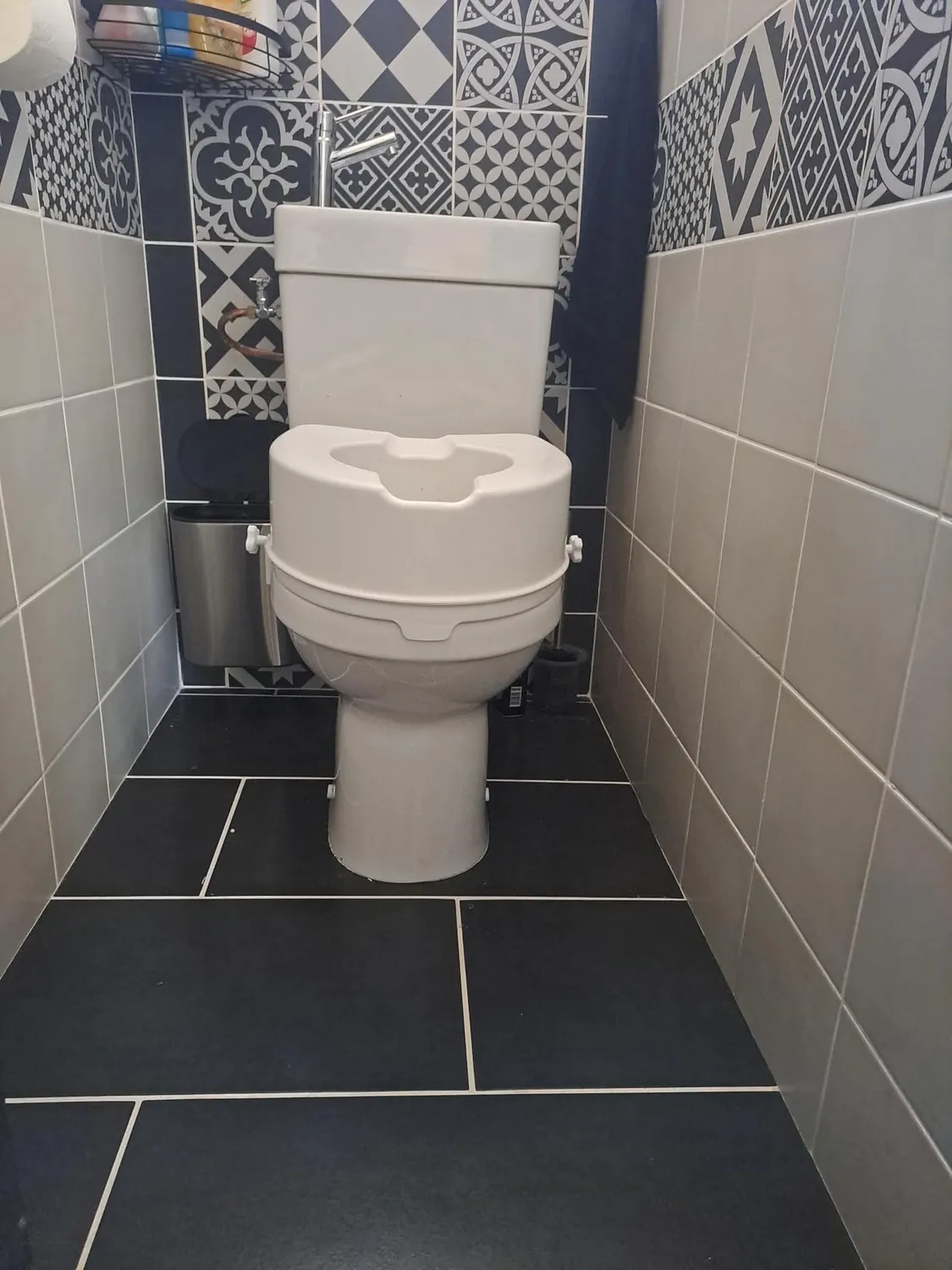 Identités Ibiza réhausse WC sans couvercle 15 cm 225 kg