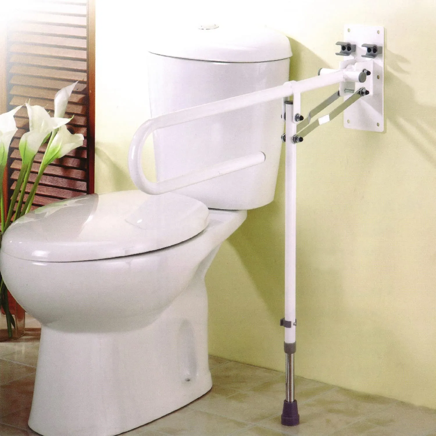 Identités Bras d'Appui WC Relevable sur Pied 100 kg