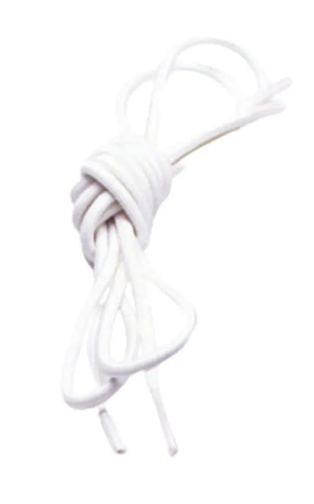 Identités Lacets Élastiques Blancs Paire 60 cm Sans Laçage