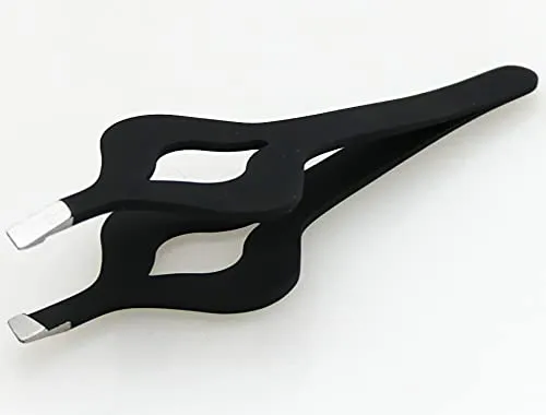 Identités pince à épiler ergonomique 10 cm lot de 2