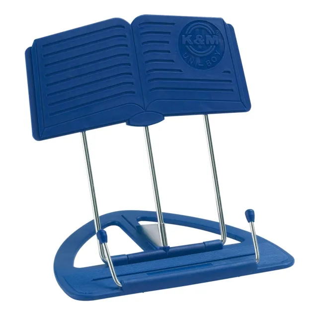 Identités Eco support livre pliable bleu 180 g