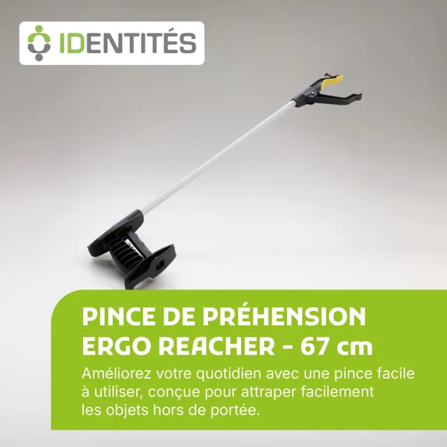 Identités Ergo Reacher Pince de Préhension 67 cm magnétique