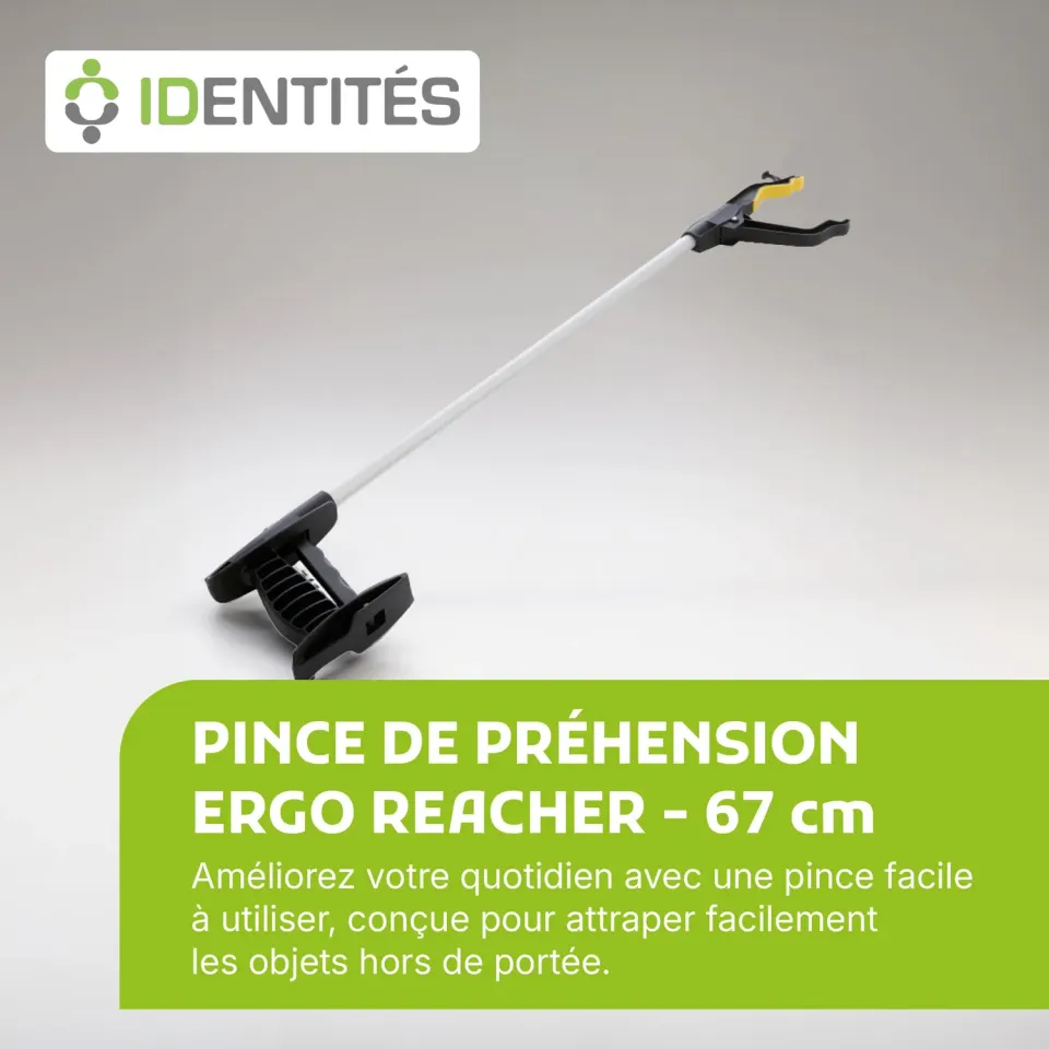 Identités Ergo Reacher Pince de Préhension 67 cm magnétique