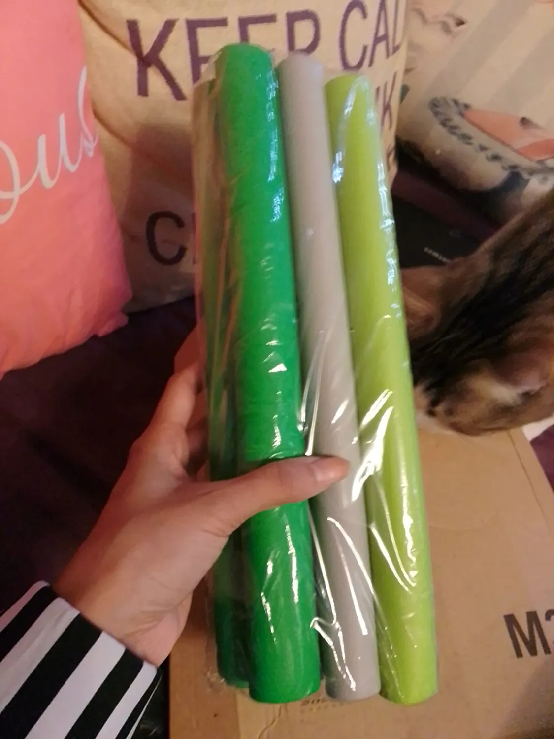 Identités Ergo Tubes Mousse Grossissants Lot 6 Vert